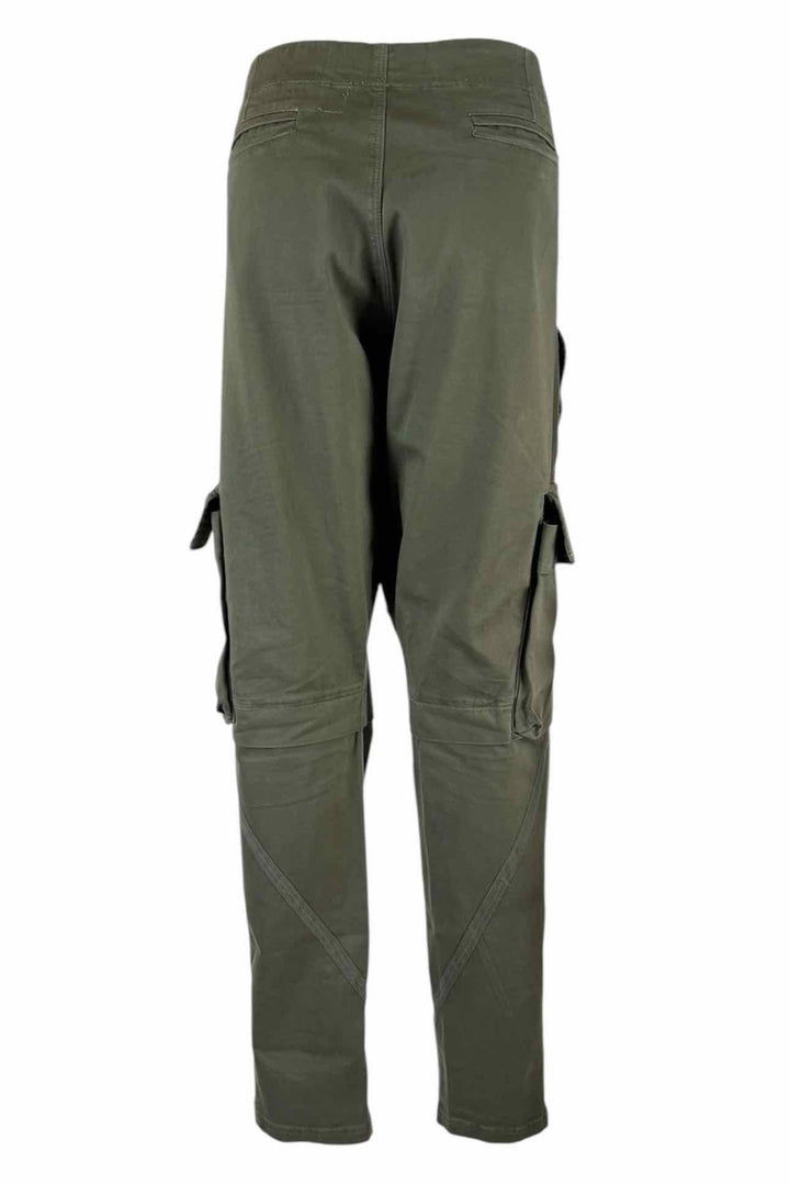 Greg Lauren Size 5 Stretch Denim Cargo Pants