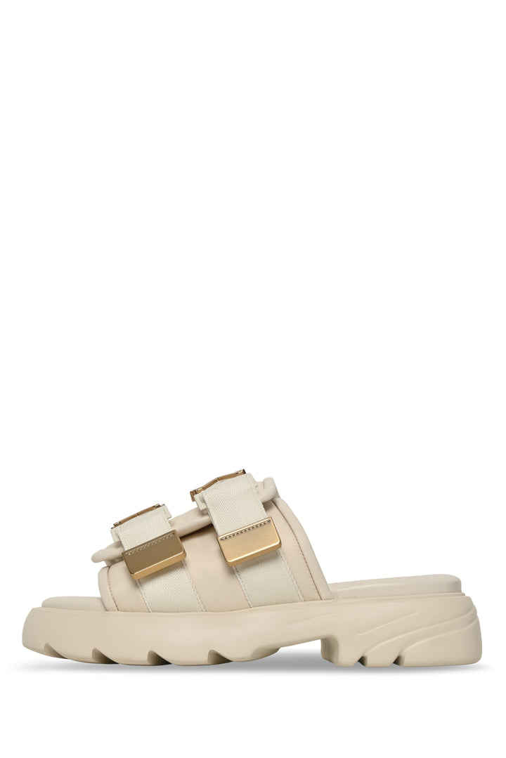 Bottega Veneta Size 39 Nylon Flash Slides