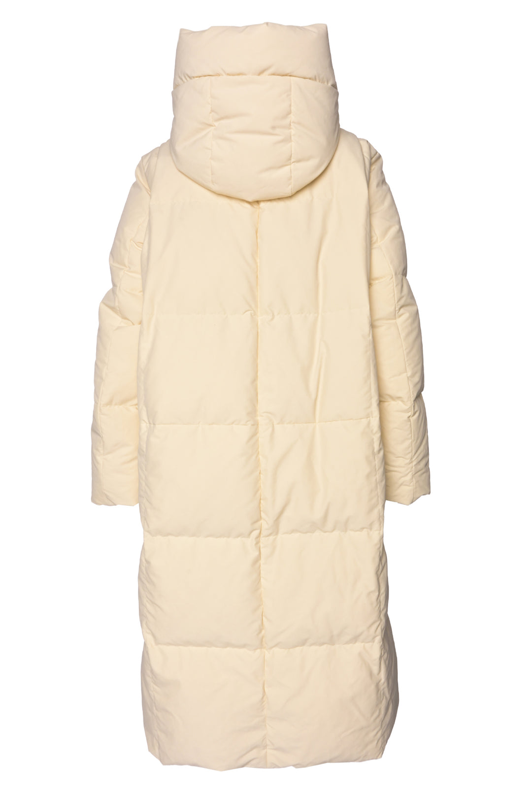 Jil Sander Size 34 Quilted Hooded Down Coat