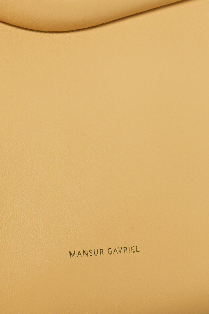 Mansur Gavriel Mini M Frame Leather Crossbody Bag