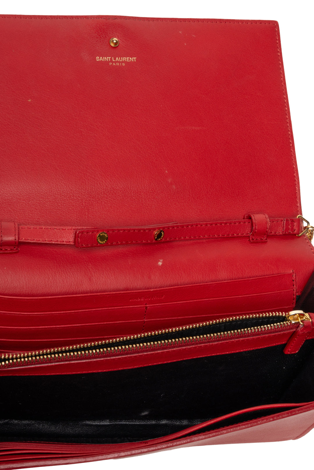 Saint Laurent 2014 Calfskin Classic Y Ligne Clutch
