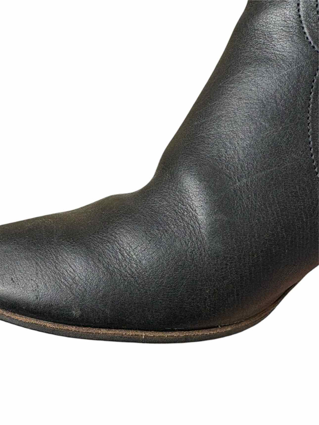 Isabel Marant Size 37 Leather Western Ankle Boots