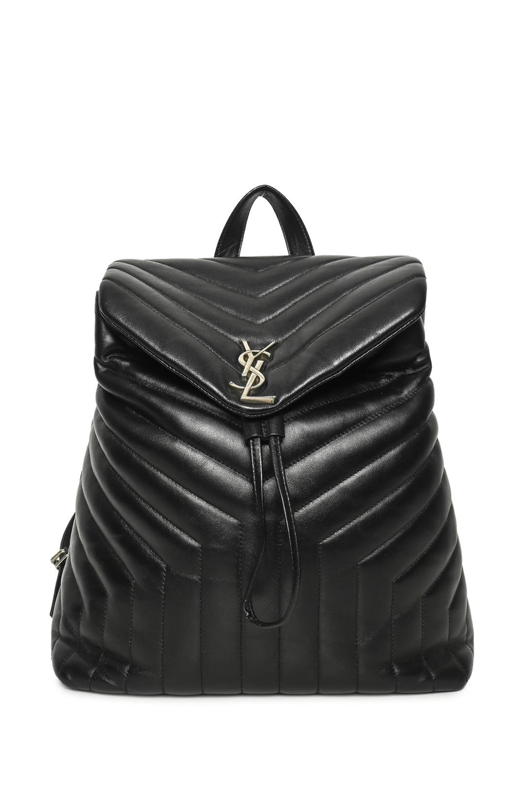 Saint Laurent Quilted Leather Backpack