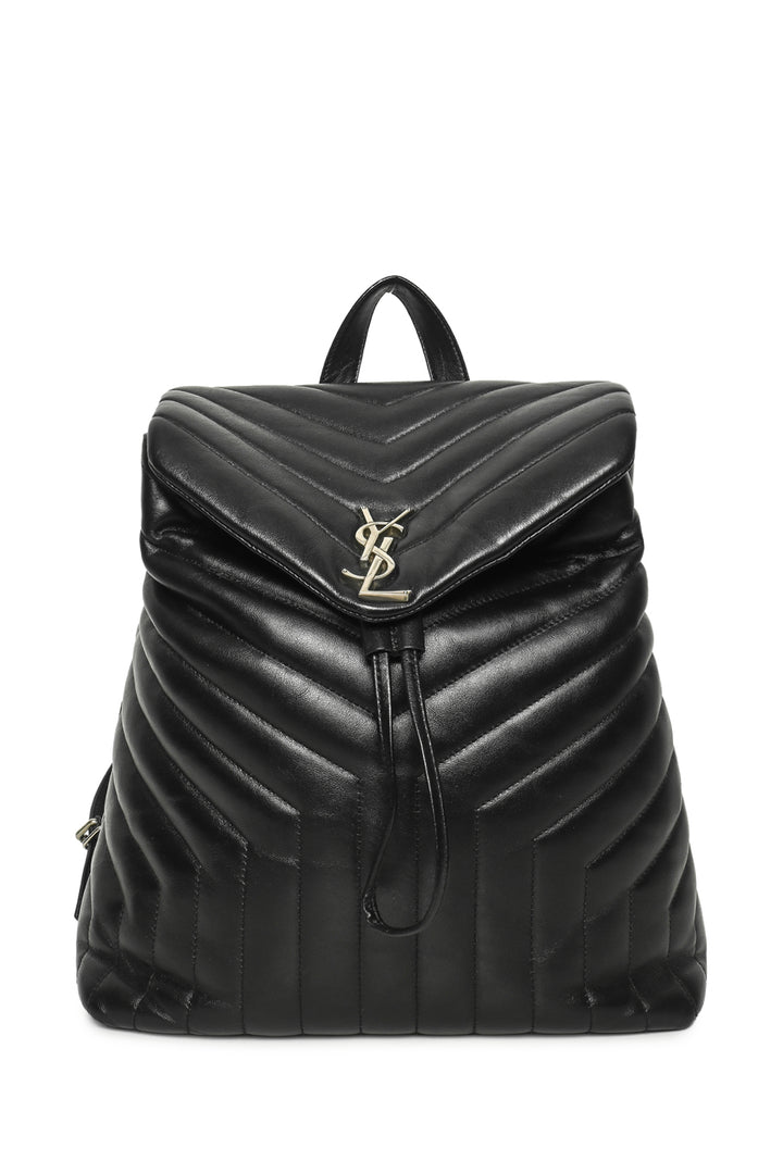Saint Laurent Quilted Leather Backpack