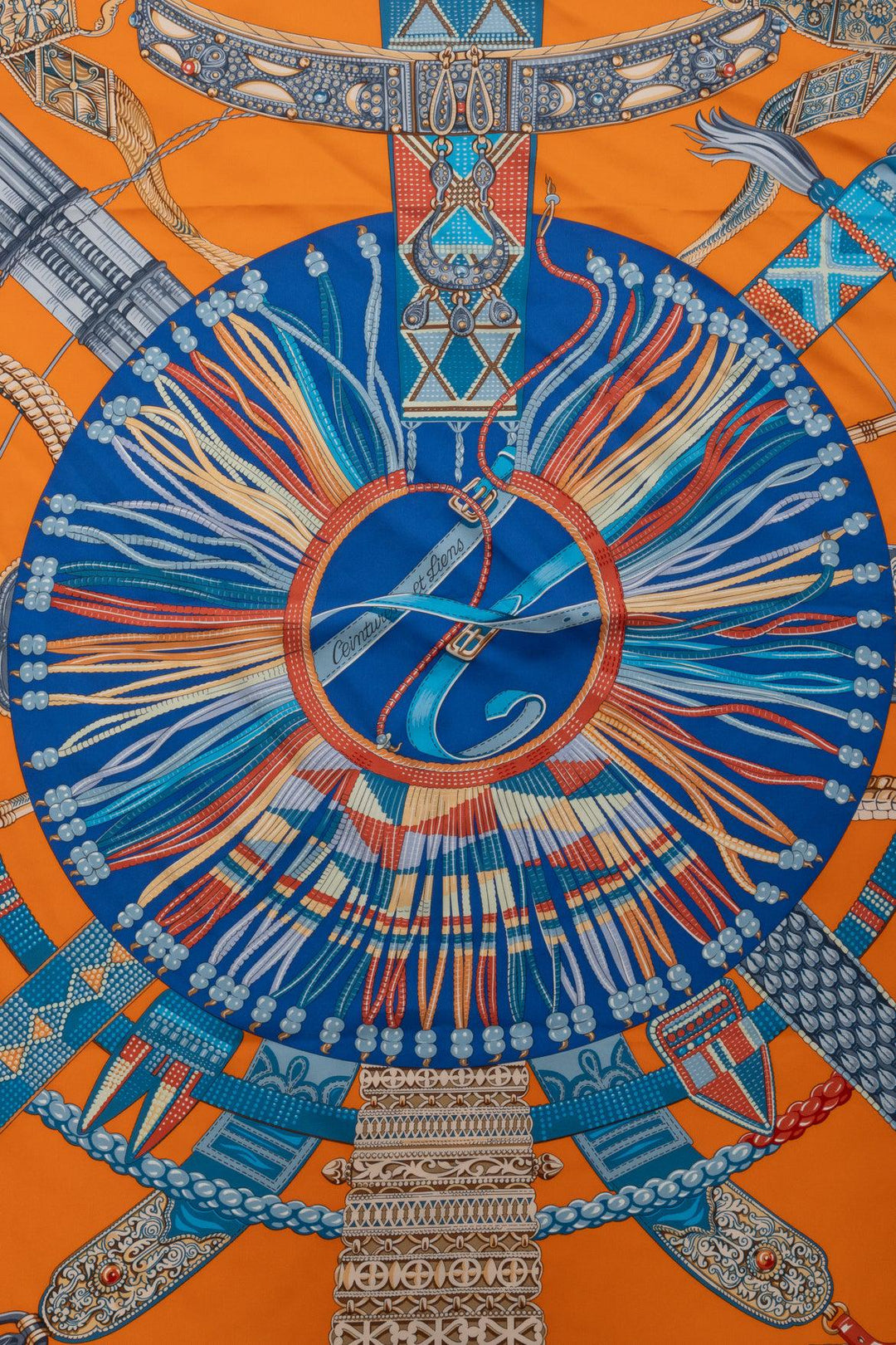 Hermes Ceintures et Liens Scarf 90