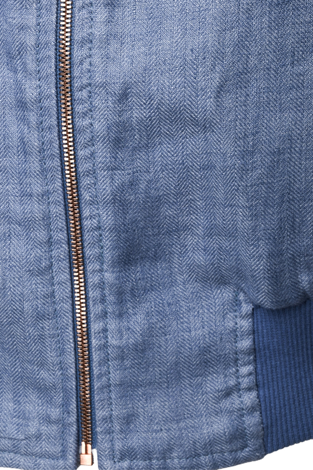 Autori Capresi Size M Linen Zip Bomber Jacket