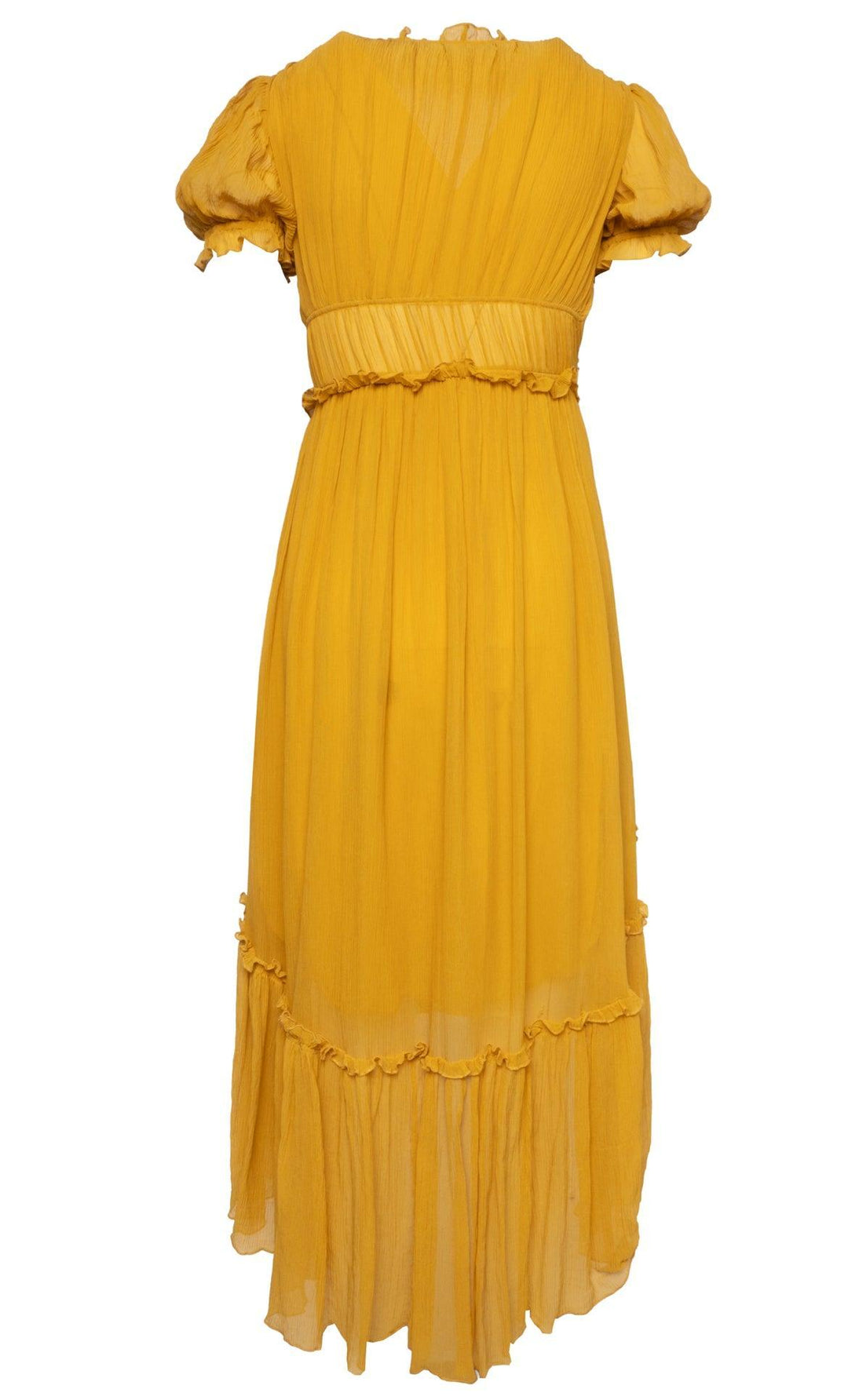 Ulla Johnson Size 0 V-Neck Midi Dress