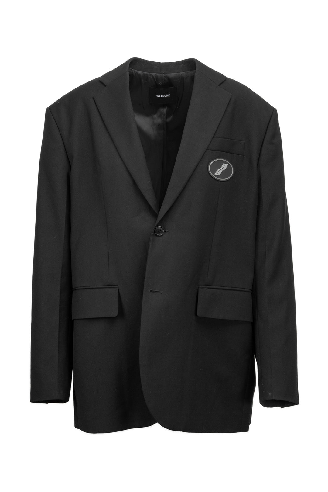 Welldone Oversized Logo Suit Blazer