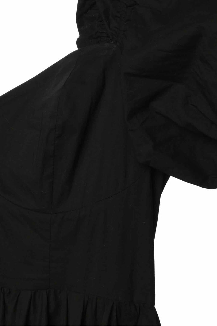 Selkie Size XL Ruffle Puff Sleeve Maxi Dress