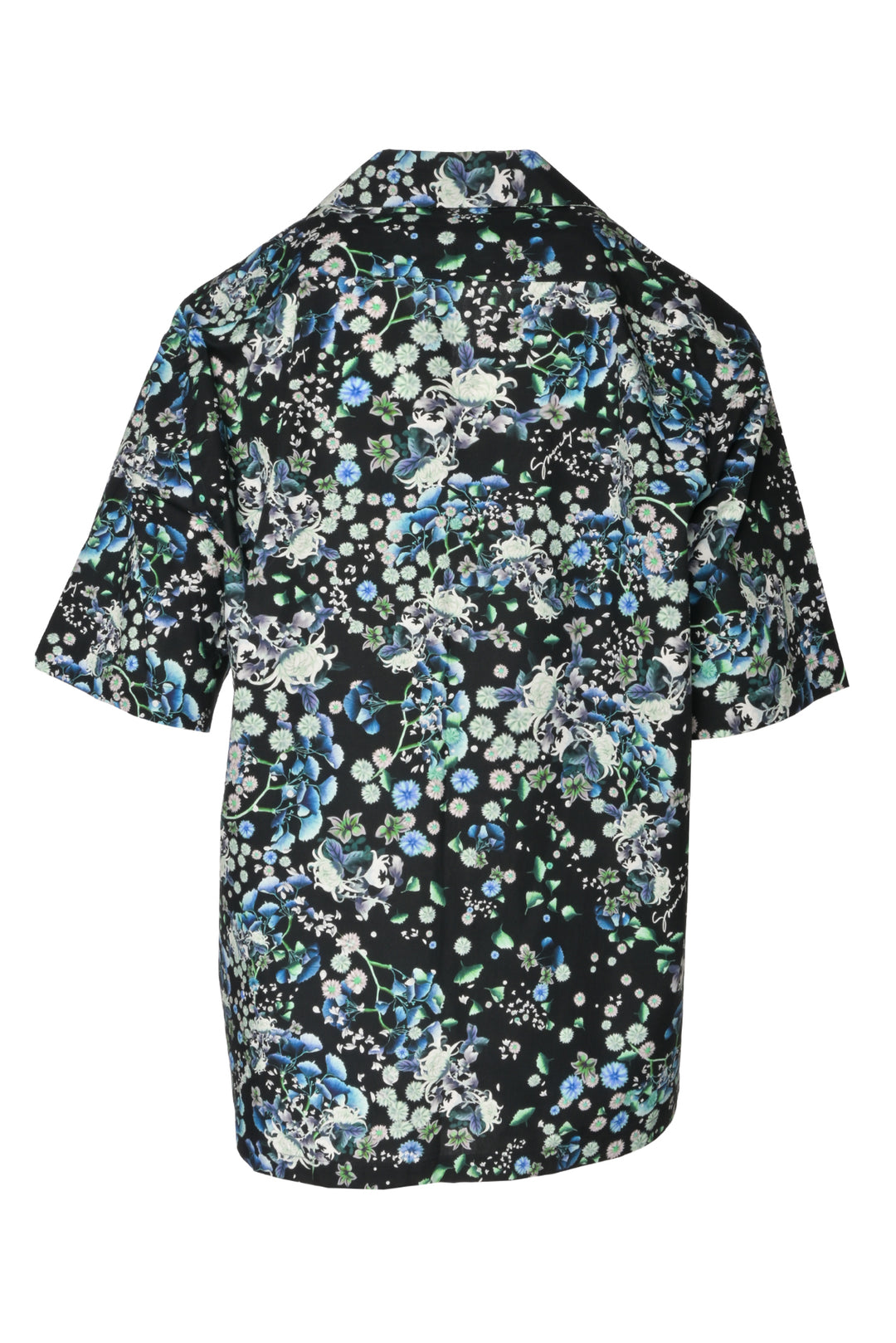 Givenchy Size 39 Men's Floral Shirt Short Sleeve