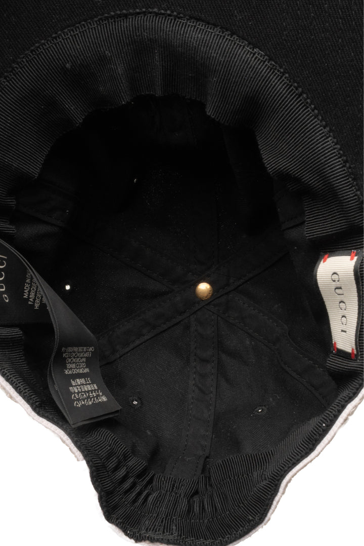 Gucci Size S Logo Print Headband Cap Hat