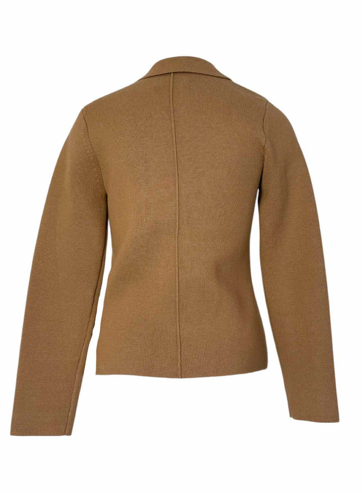 L'Agence Size M Cotton Blend Double Breasted Cardigan