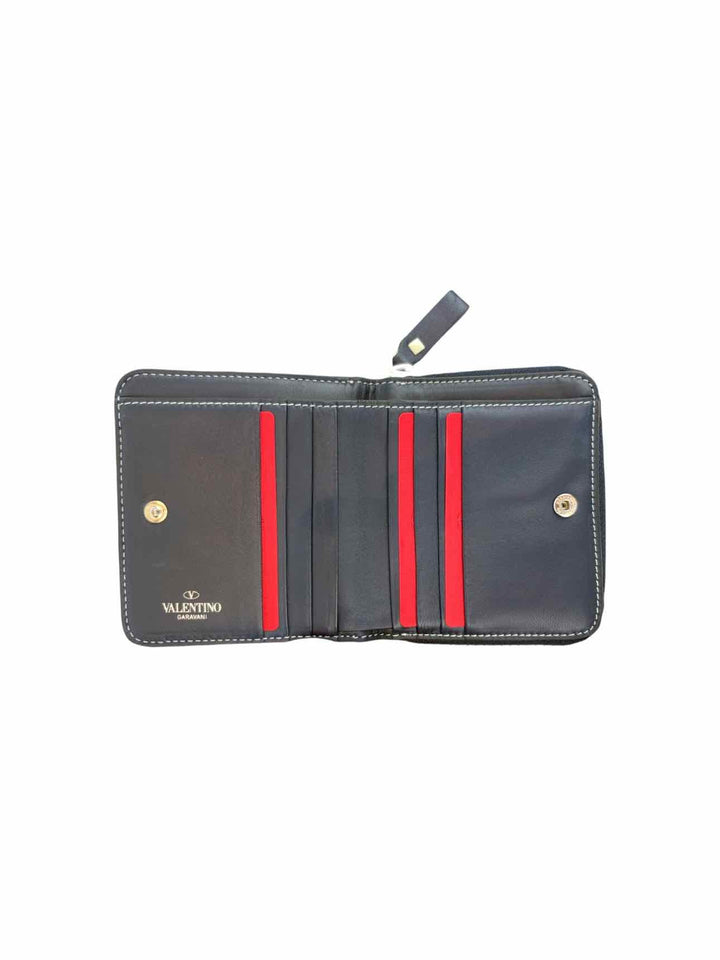 Valentino Rockstud Compact Wallet