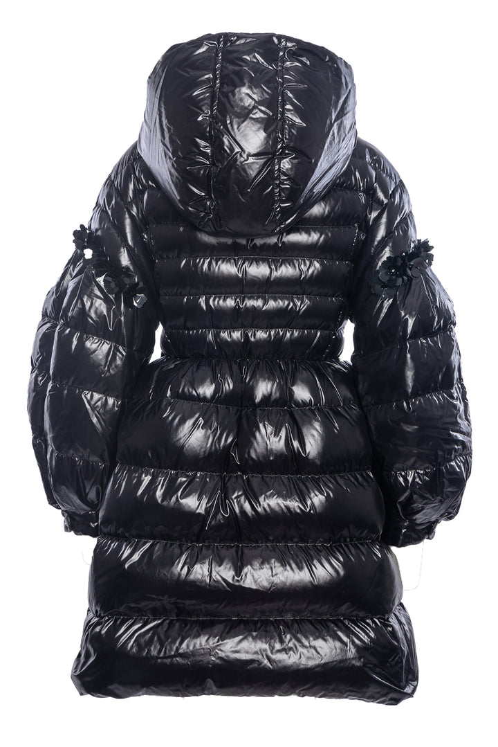 Moncler Size 0 Genius 4 Moncler x Simone Rocha Black Down Elinor Coat