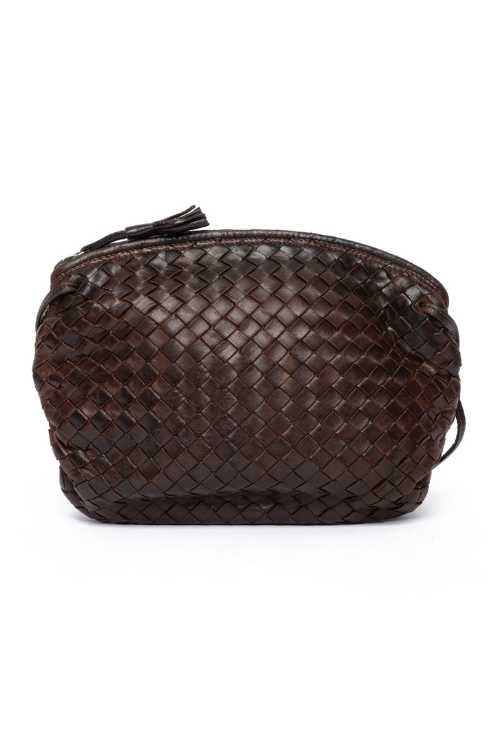 Bottega Veneta Vintage Intrecciato Nodini Crossbody