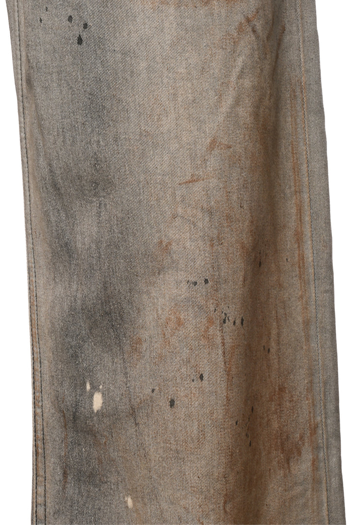 Our Legacy Size 34 Rig Distressed Faded Wide Leg Pants