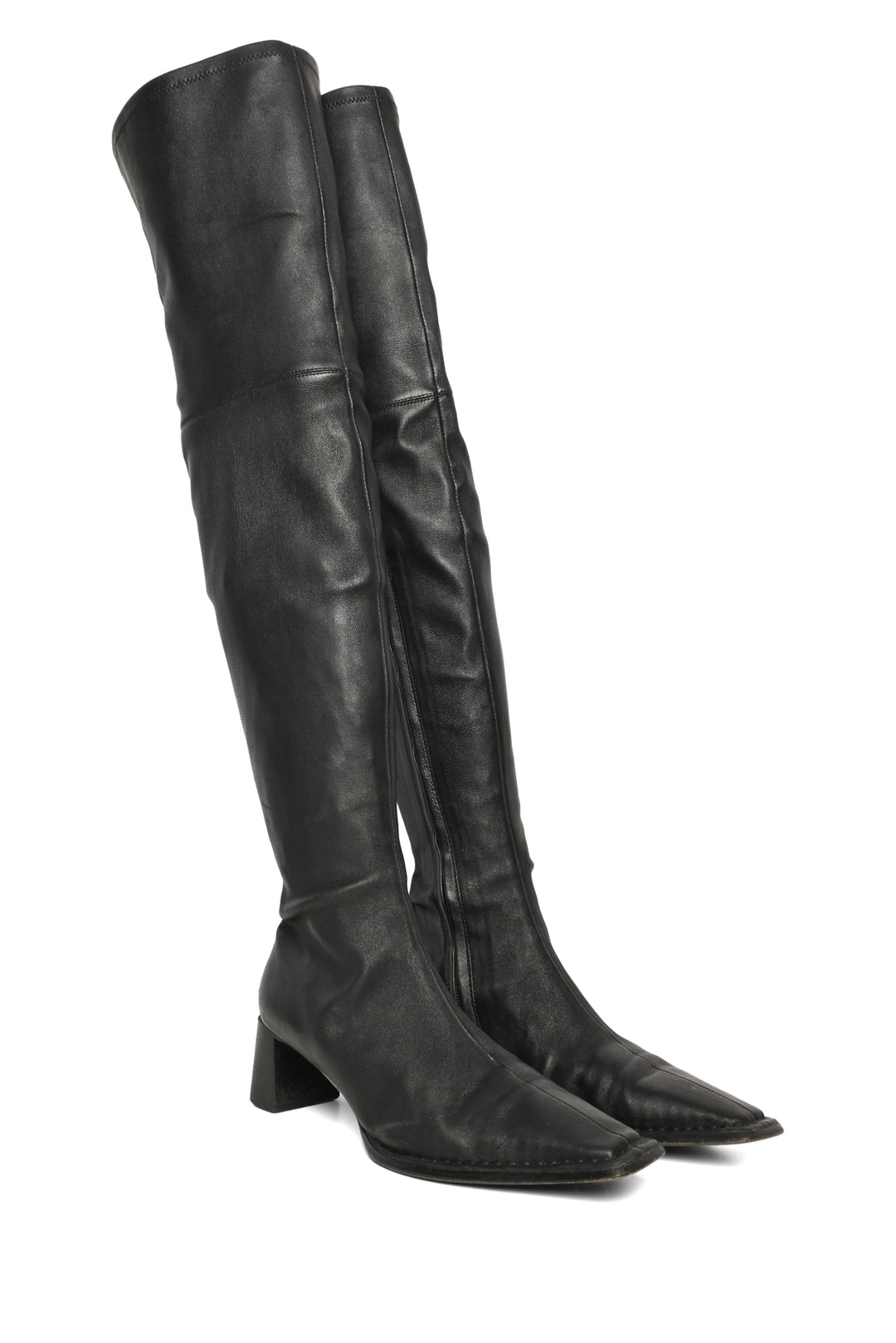 Alexander Wang Size 36.5 Aldrich Leather Tigh-High Boots