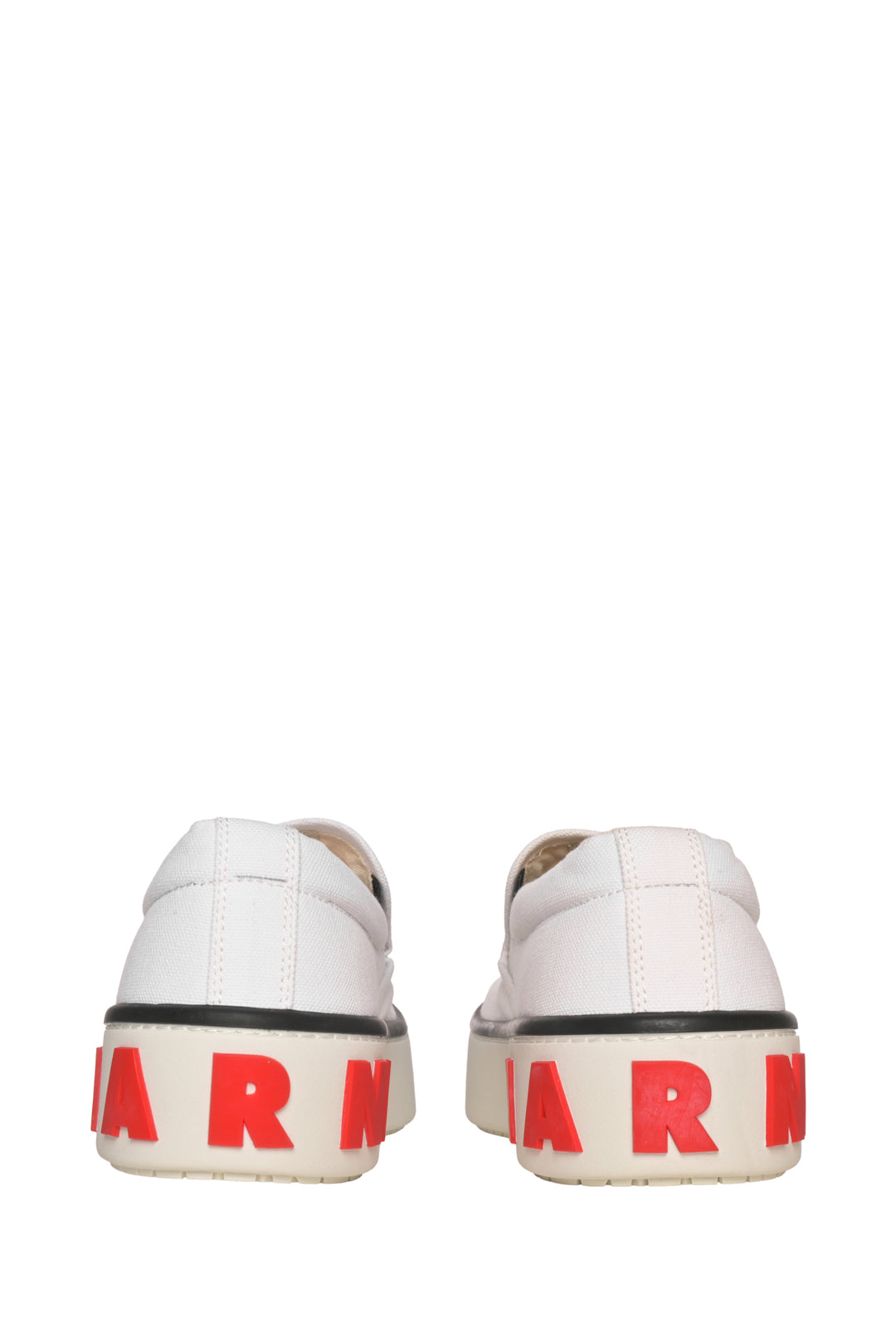 Marni Size 42 Men's Logo Canvas Slip On Sneaker