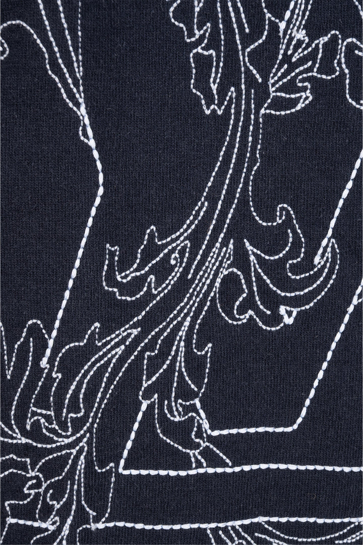 Louis Vuitton Size M Men's Logo Embroidered Cotton T-shirt