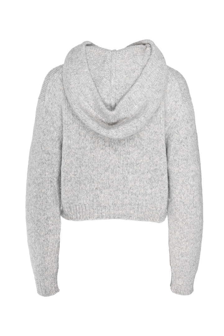 Tibi Size XXS Fur Pocket Hooded Sweater