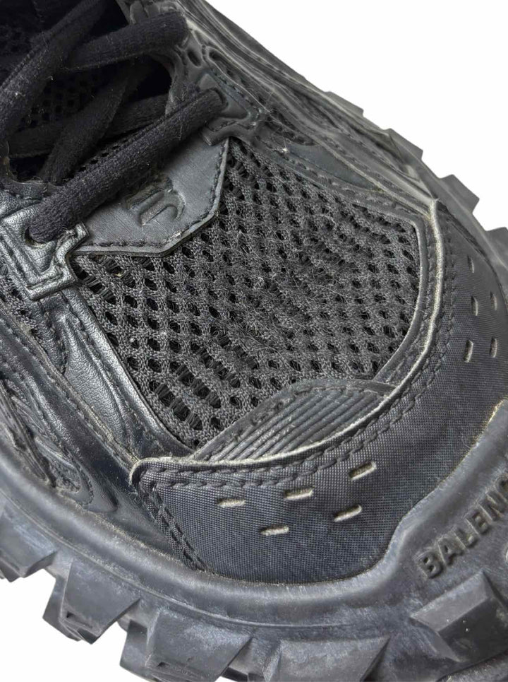 Balenciaga Size 38 Men's Bouncer Mesh & Rubber Sneakers