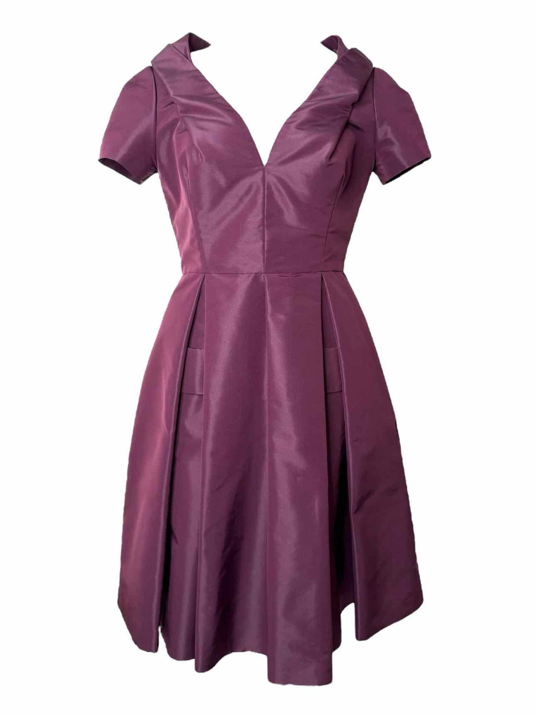 Prada Silk Blend Pleated Size 44 Dress