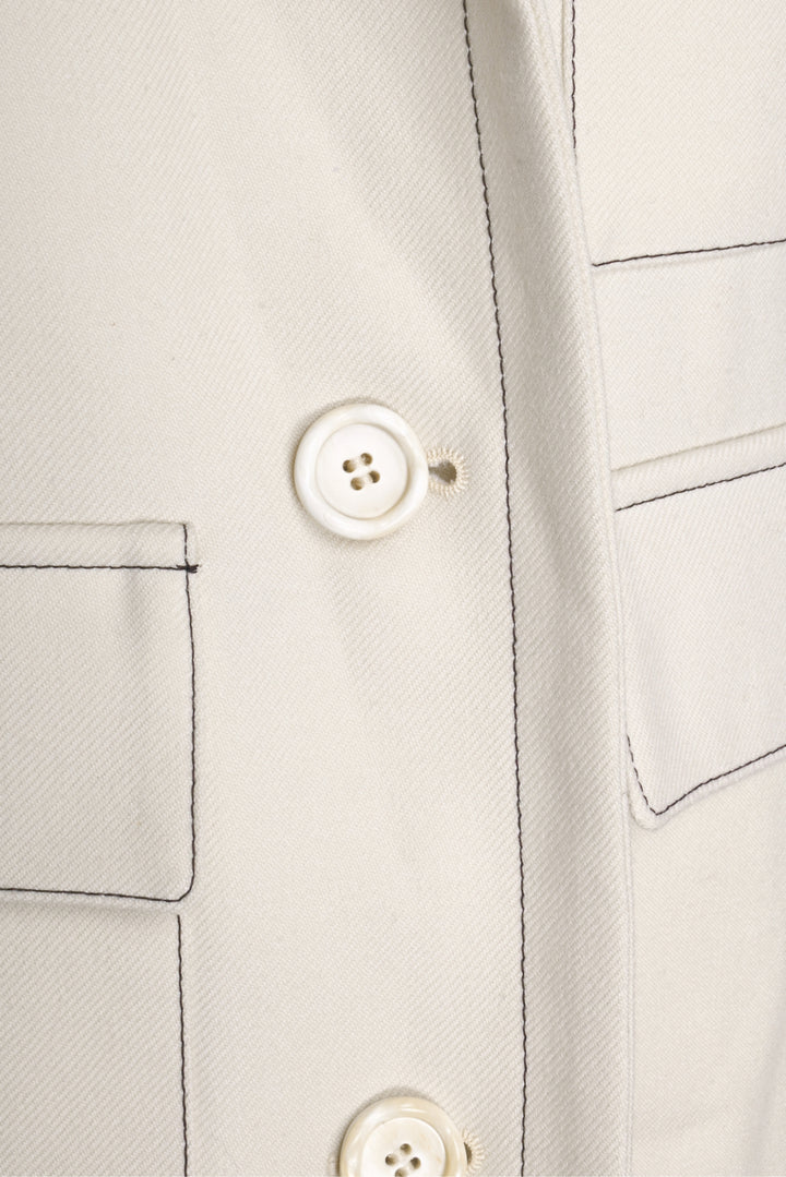 Marni Size 40 Cropped 3/4 Sleeve Jacket