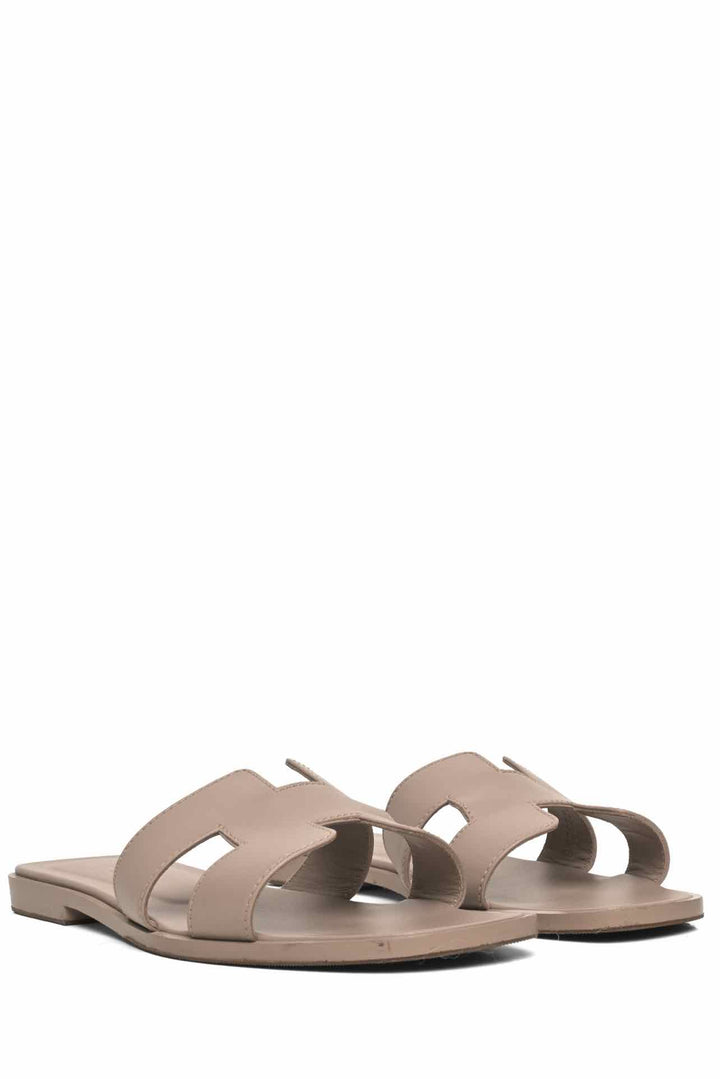 Hermes Size 37.5 Oran Sandals