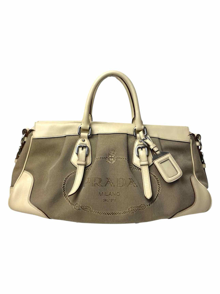 Prada Jacquard Canapa Logo  Purse