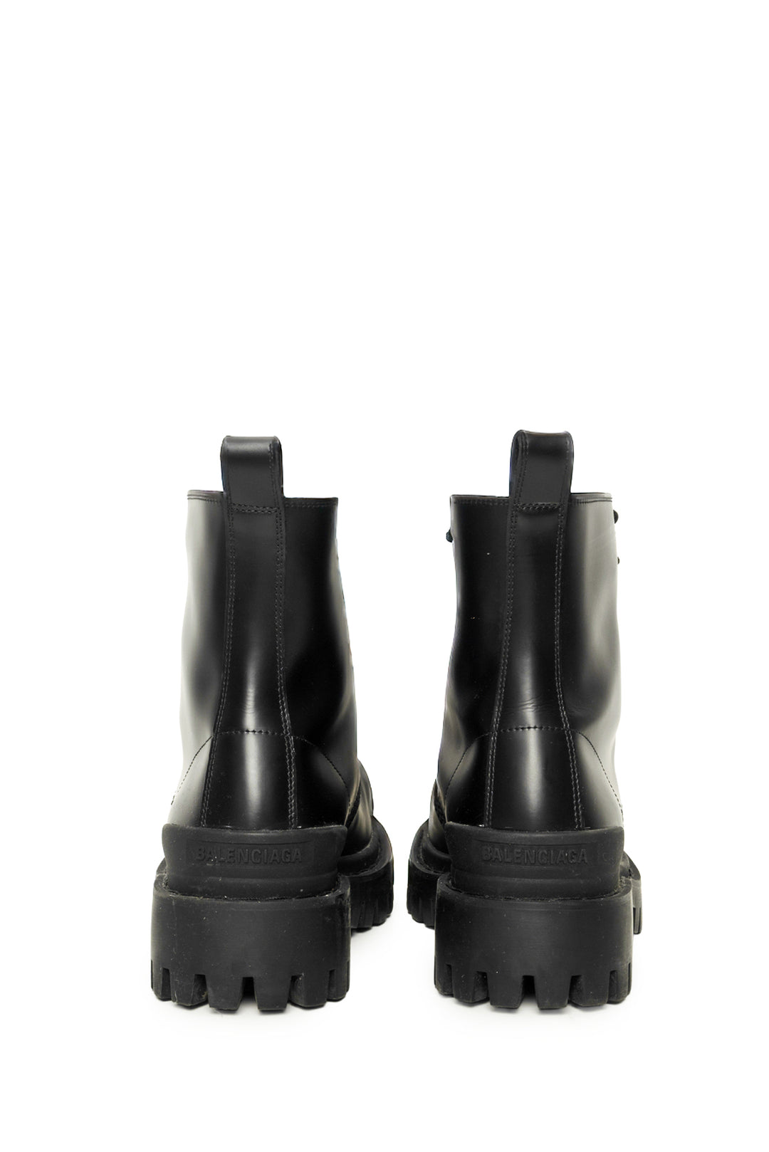 Balenciaga Size 37 Strike Lace-Up Boots