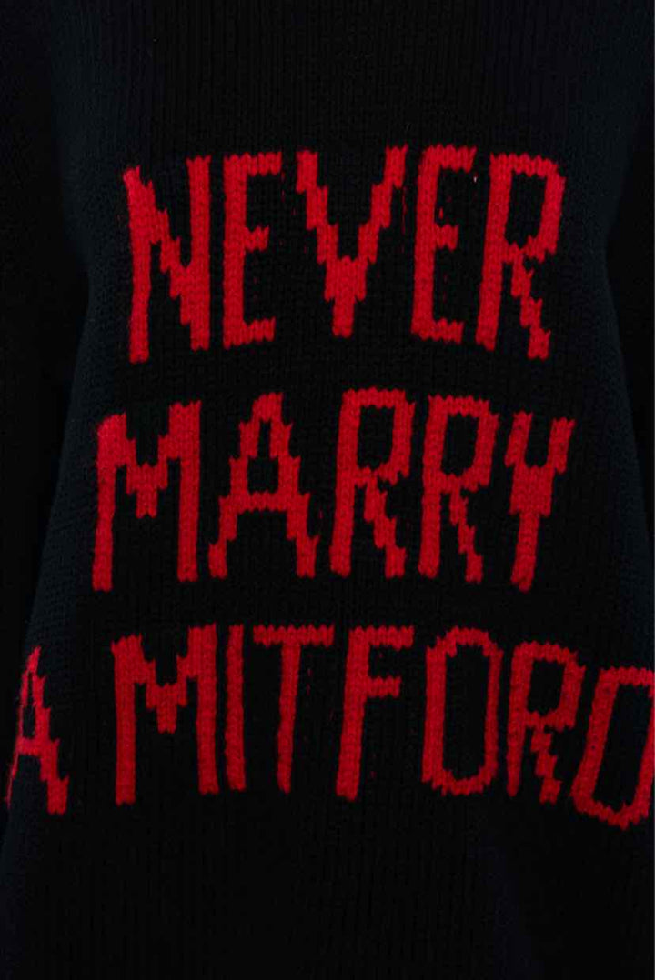 Gucci Size M Men's 'Never Marry a Mitford' Sweater