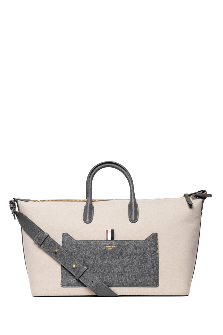 Thom Browne Medium Canvas Tote