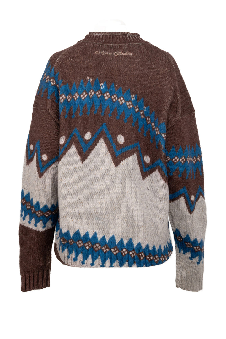 Acne Studios Size XS Kosain Donegal Fair Isle Cardigan