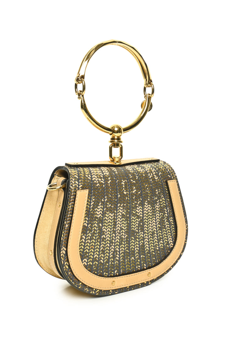 Chloe Small Nile Printed Bracelet Bag