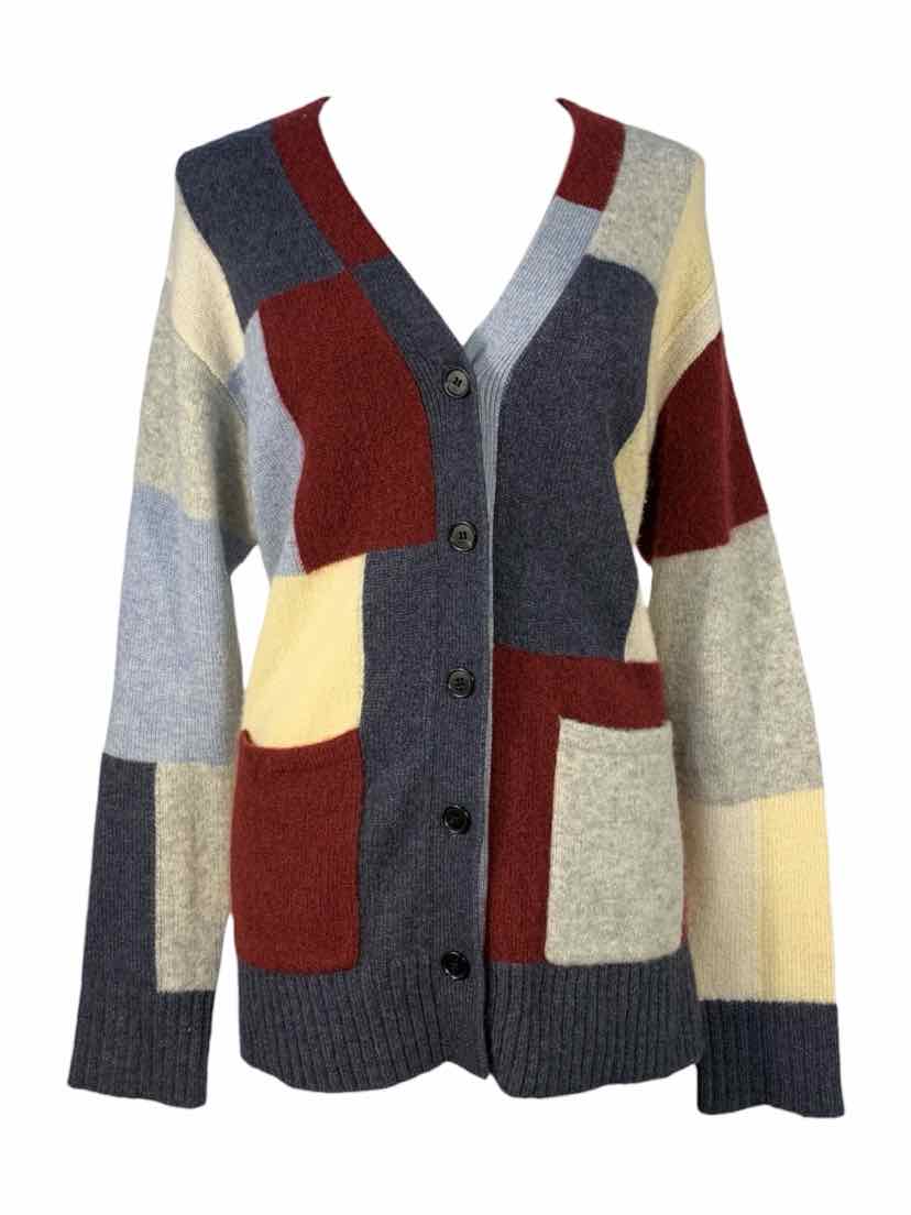 Adam Lippes Size L Cashmere Blend Cardigan