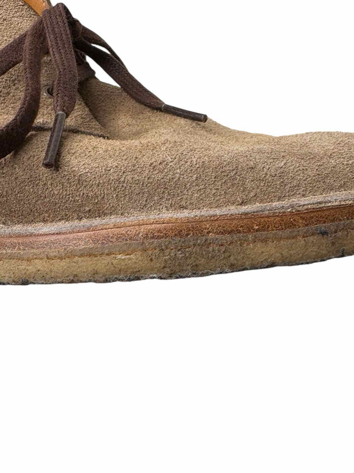 Gucci Embroidered Suede Chukka Size 9 Men's Boots