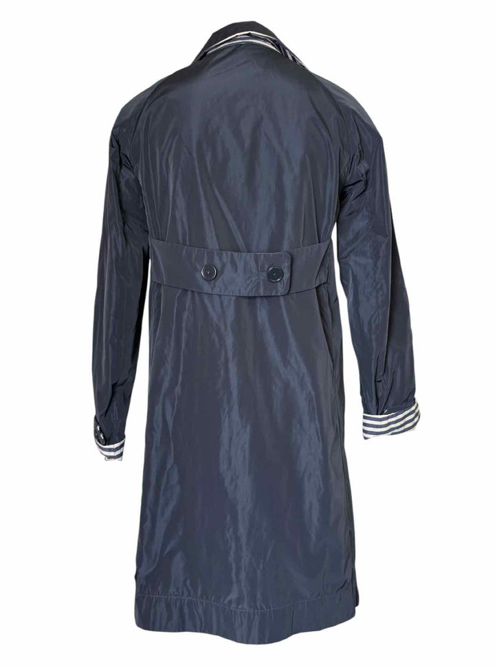Weekend Max Mara Size 6 Reversible  Striped Coat