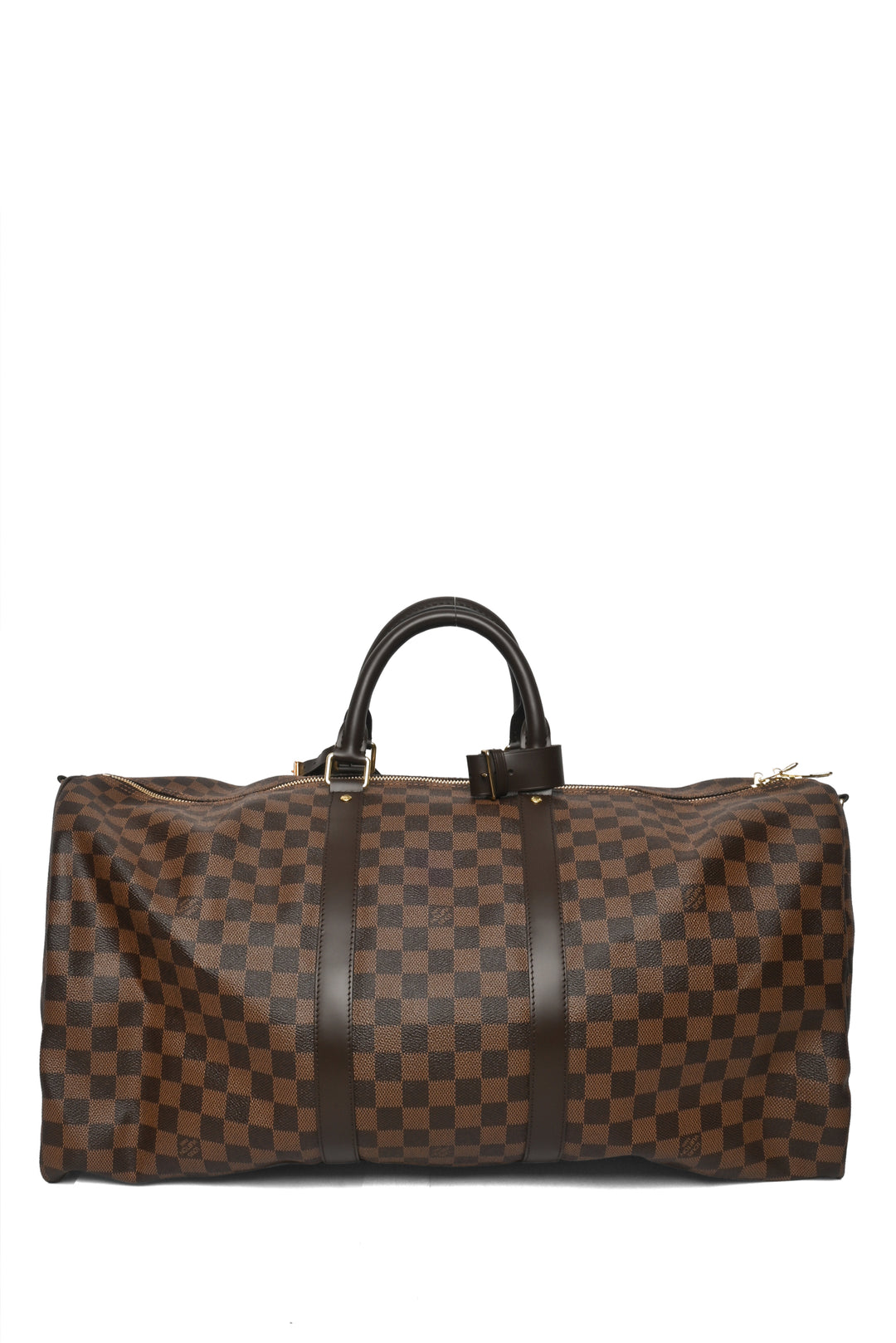 Louis Vuitton 2022 Damier Ebene Keepall Bandouliere 55