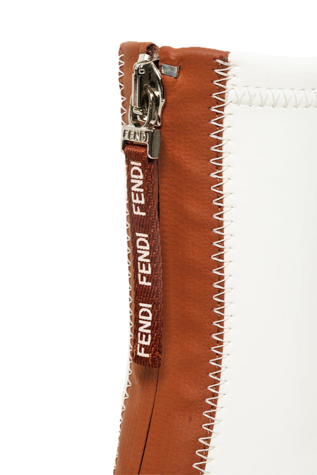 Fendi Size 35 Patent Square Toe Ankle Boots