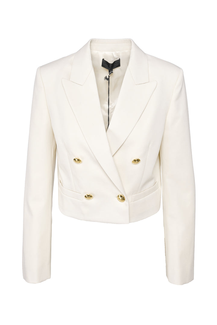 Nili Lotan Size 4 Beauregard Cropped Blazer