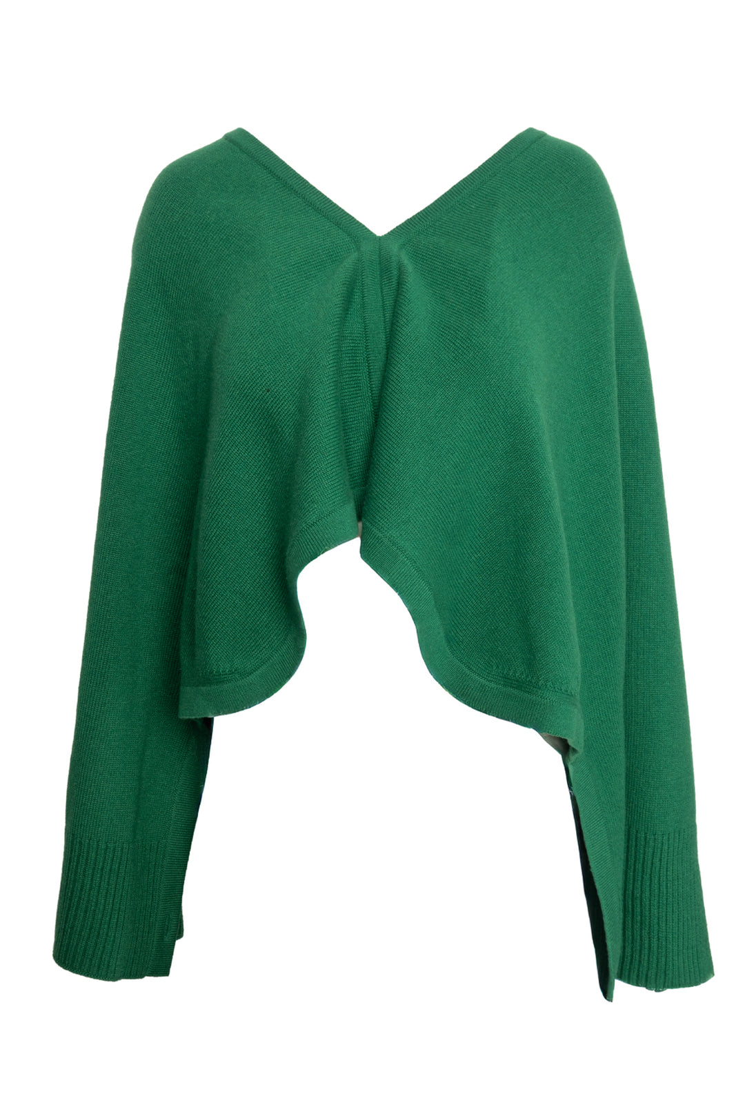 Hermes Size OS Cashmere Poncho Sweater