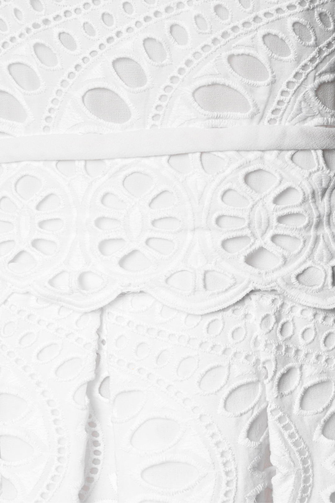 Giambattista Valli Size 6 Macrame Midi Dress