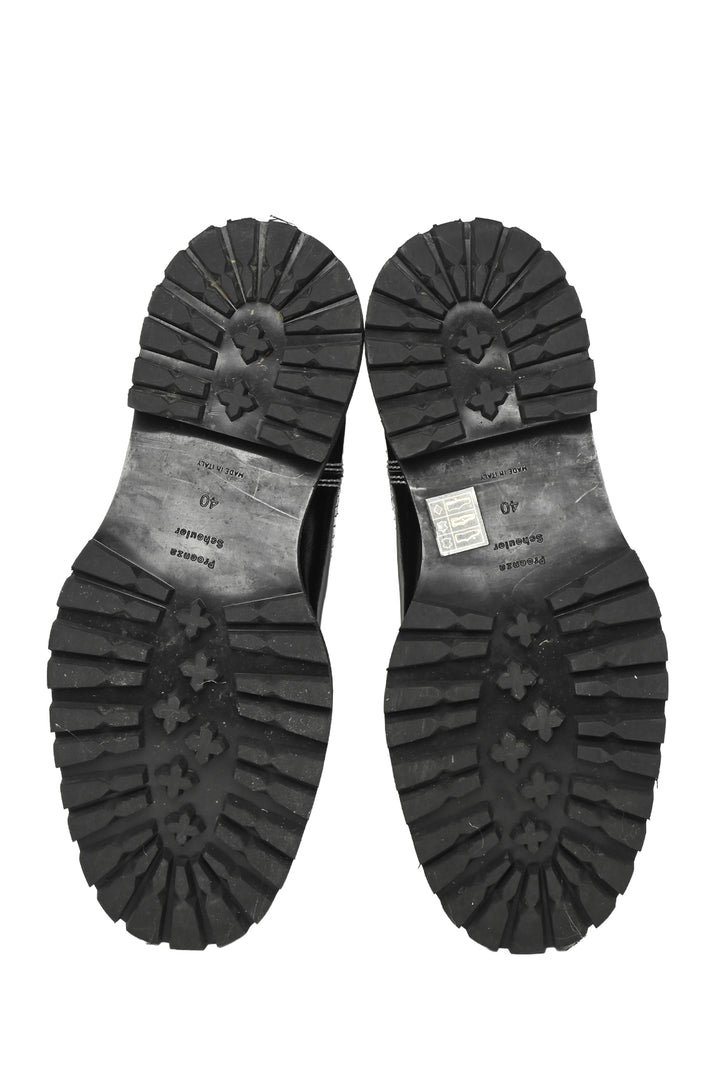 Proenza Schouler Size 40 Leather Chelsea Ankle Boots