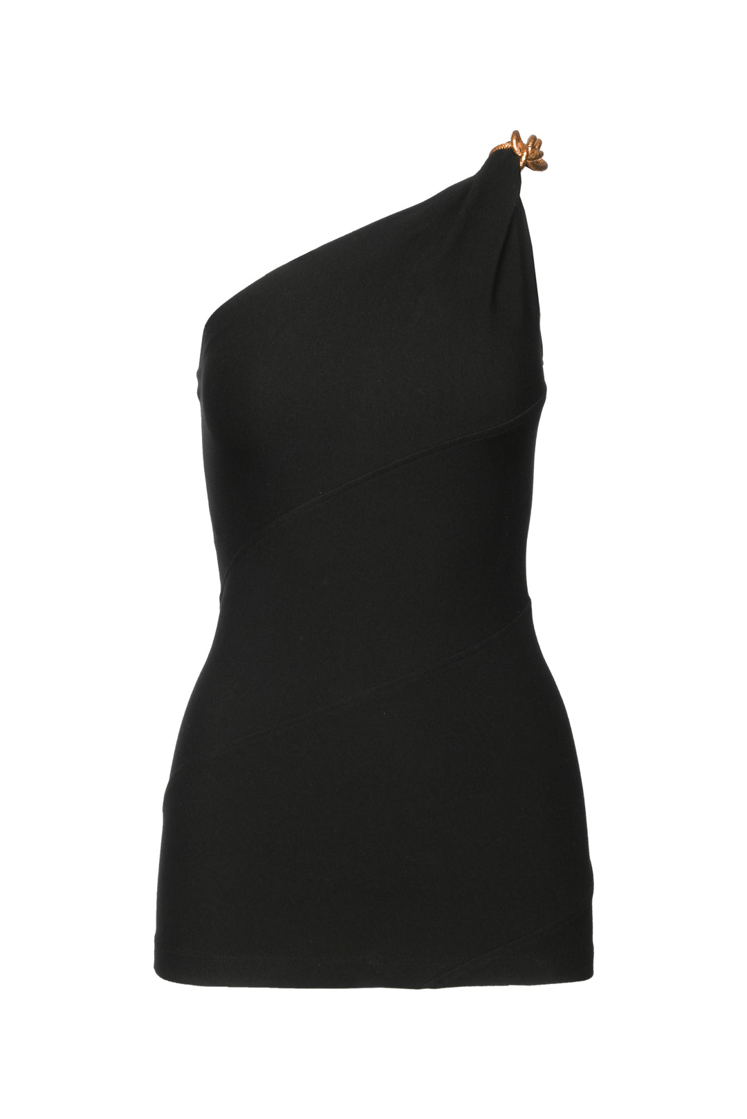Givenchy Size 6 Asymmetric Spiral Chain Tops
