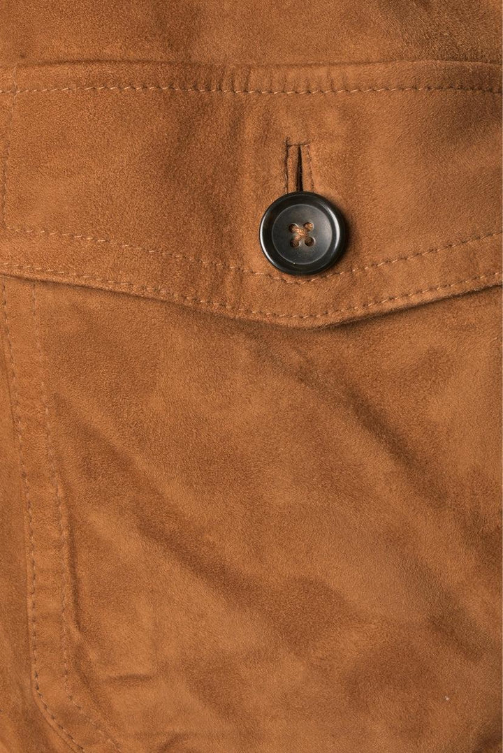 Brooks Brothers Size M Men's Goat Suede Bomber Jacket