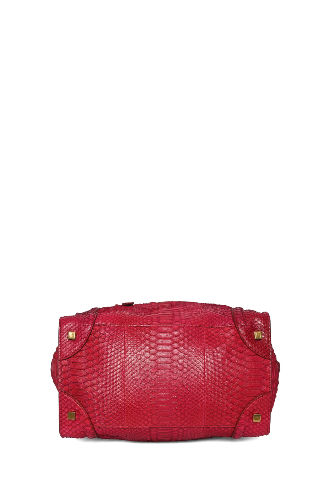 Celine Mini Python Luggage Tote