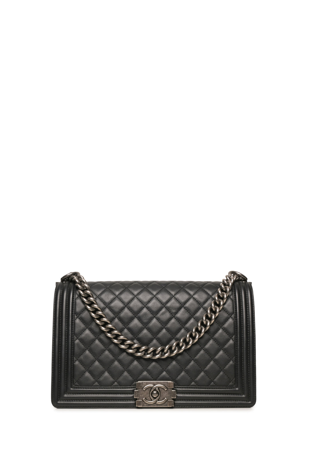 Chanel Quilted Lambskin Medium Boy Bag
