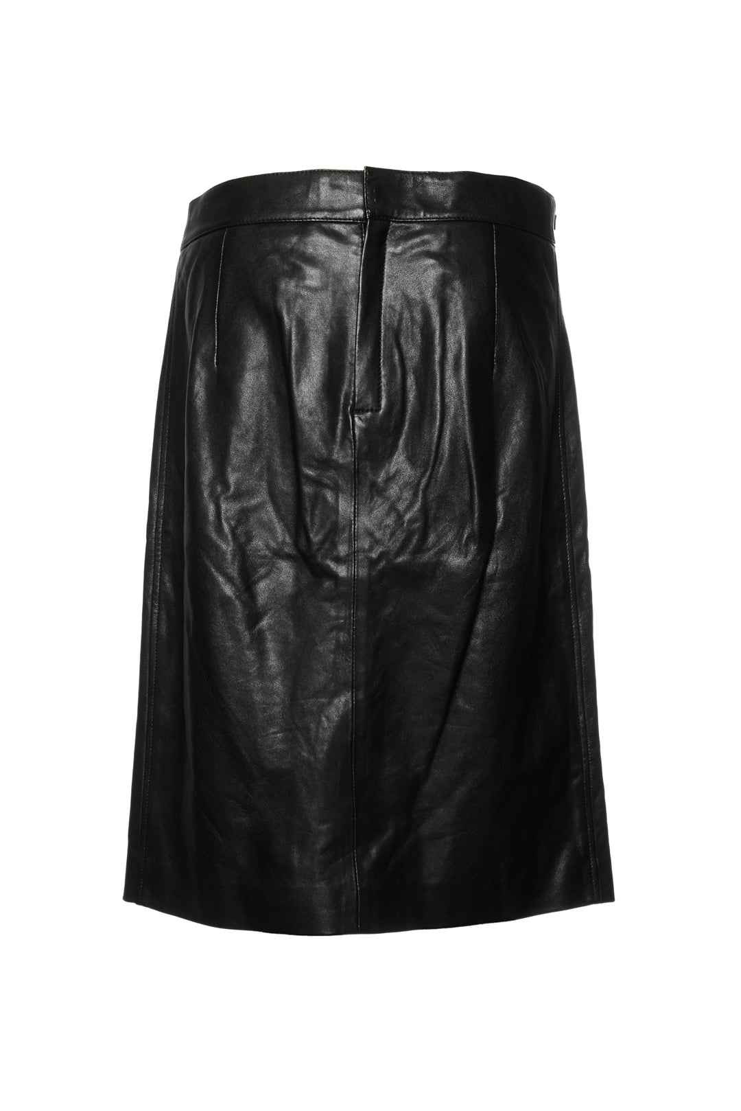 Coach Size 6 Heritage C Leather Skirt