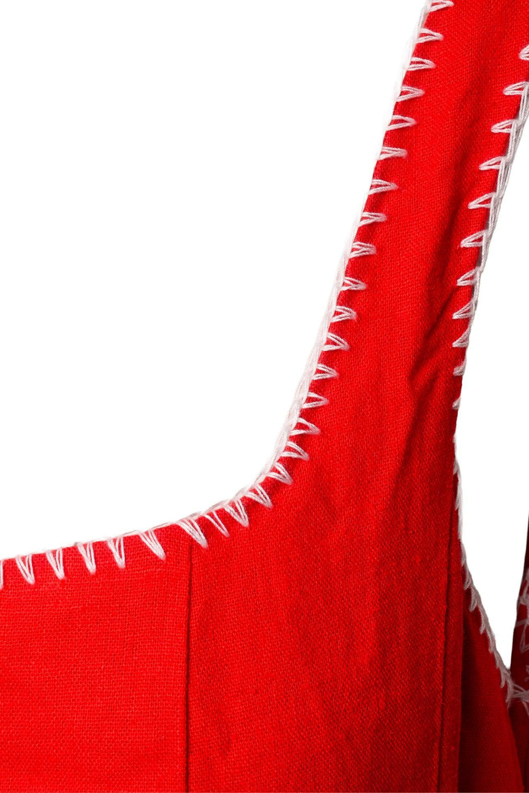 Caroline Constas Size 8 Whipstitch Midi Dress