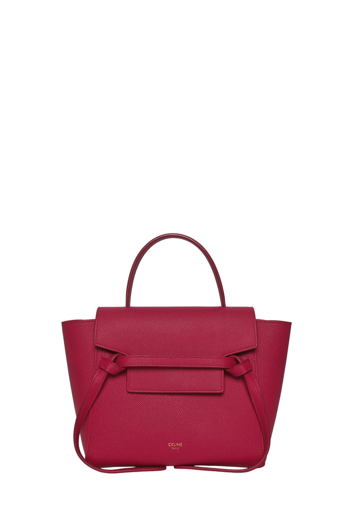 Celine 2019 Grained Calfskin Nano Belt Bag